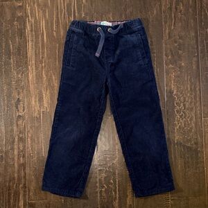 Mini Boden Navy Blue Corduroy Pants